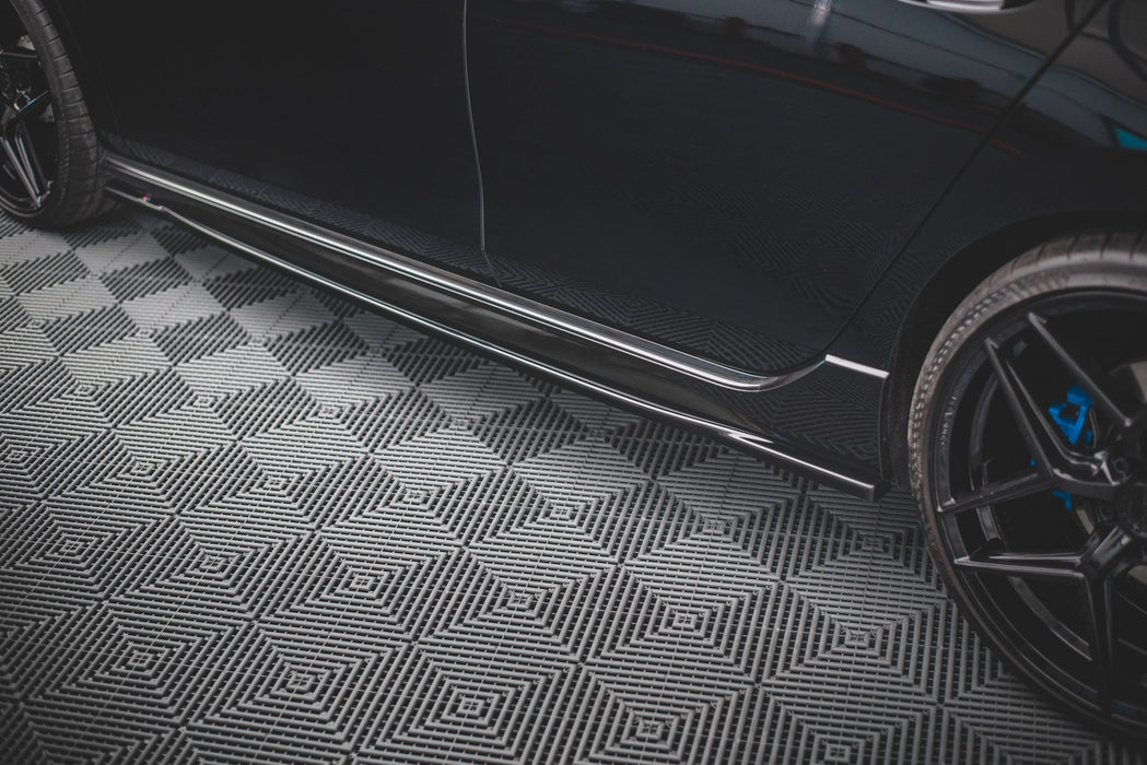 Maxton Design Side Skirts Diffusers V.1 Volkswagen Golf R Mk8