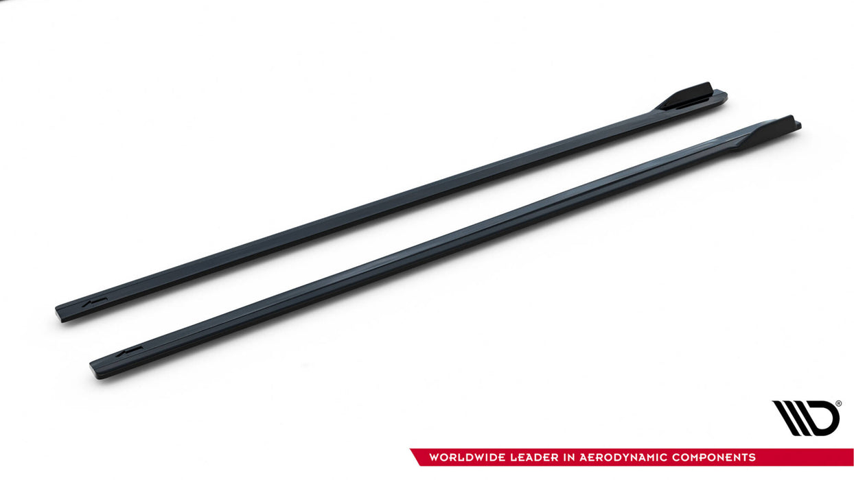 Maxton Design Side Skirts Diffusers V.1 Volkswagen Golf R / R-Line Mk7 Facelift