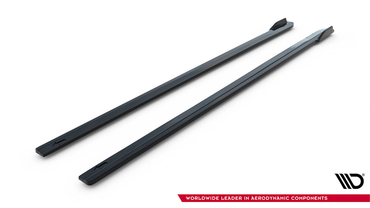 Maxton Design Side Skirts Diffusers V.1 Volkswagen Golf R / R-Line Mk7 Facelift