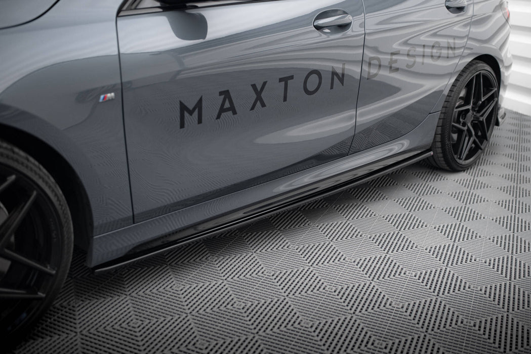 Maxton Design Side Skirts Diffusers V.1 for BMW 1 M-Pack /  M135i / 128ti