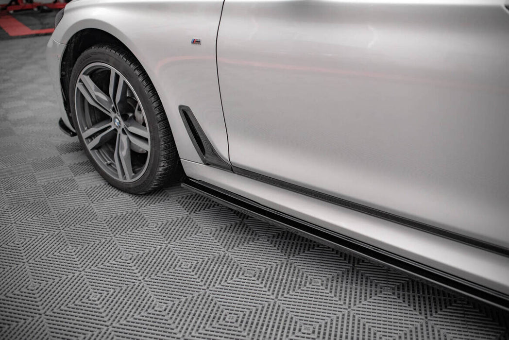 Maxton Design Side Skirts Diffusers V.1 for BMW 7 Long M-Pack G12