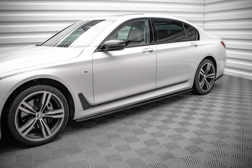 Maxton Design Side Skirts Diffusers V.1 for BMW 7 Long M-Pack G12