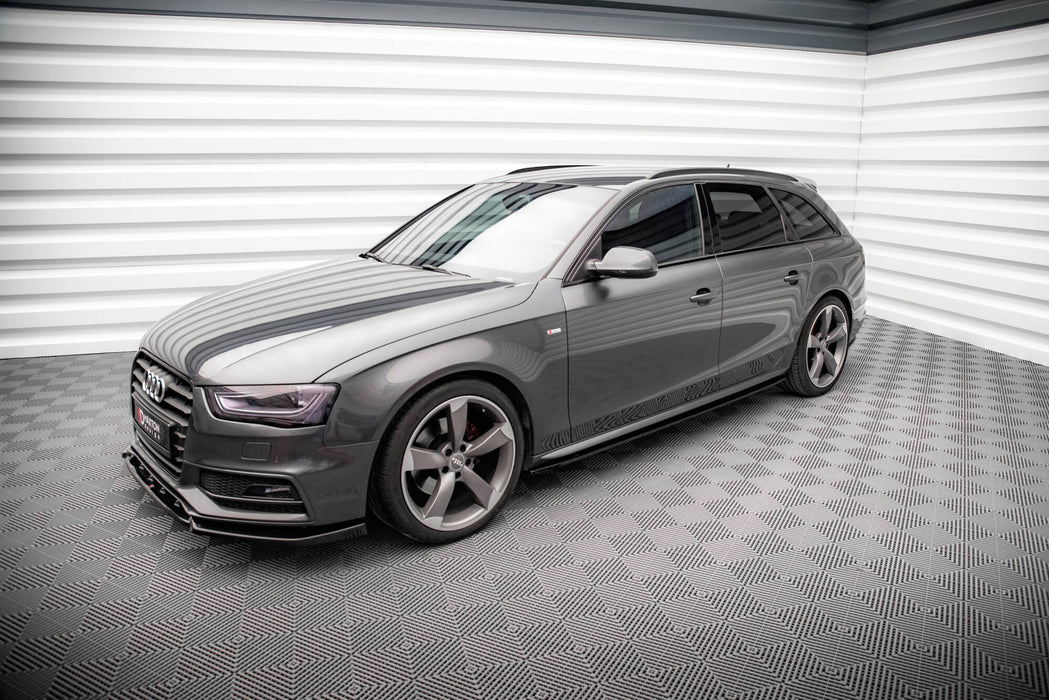 Maxton Design Side Skirts Diffusers V.2 Audi A4 / A4 S-Line / S4 B8