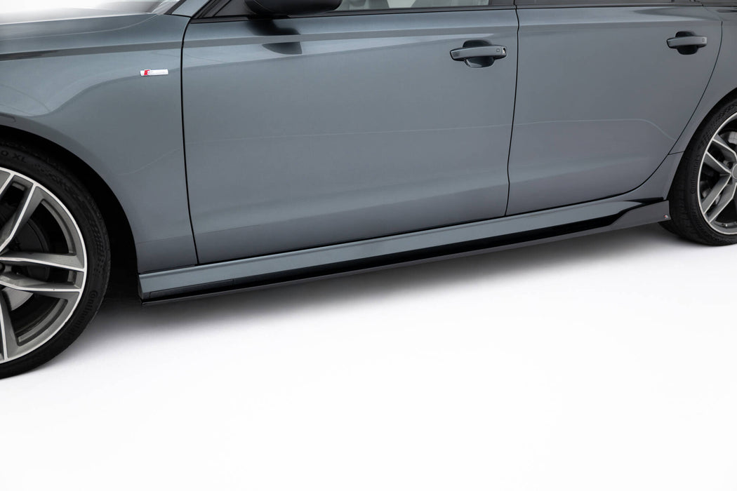 Maxton Design Side Skirts Diffusers V.2 Audi A6 / A6 C7 S-line/ S6 C7 Facelift