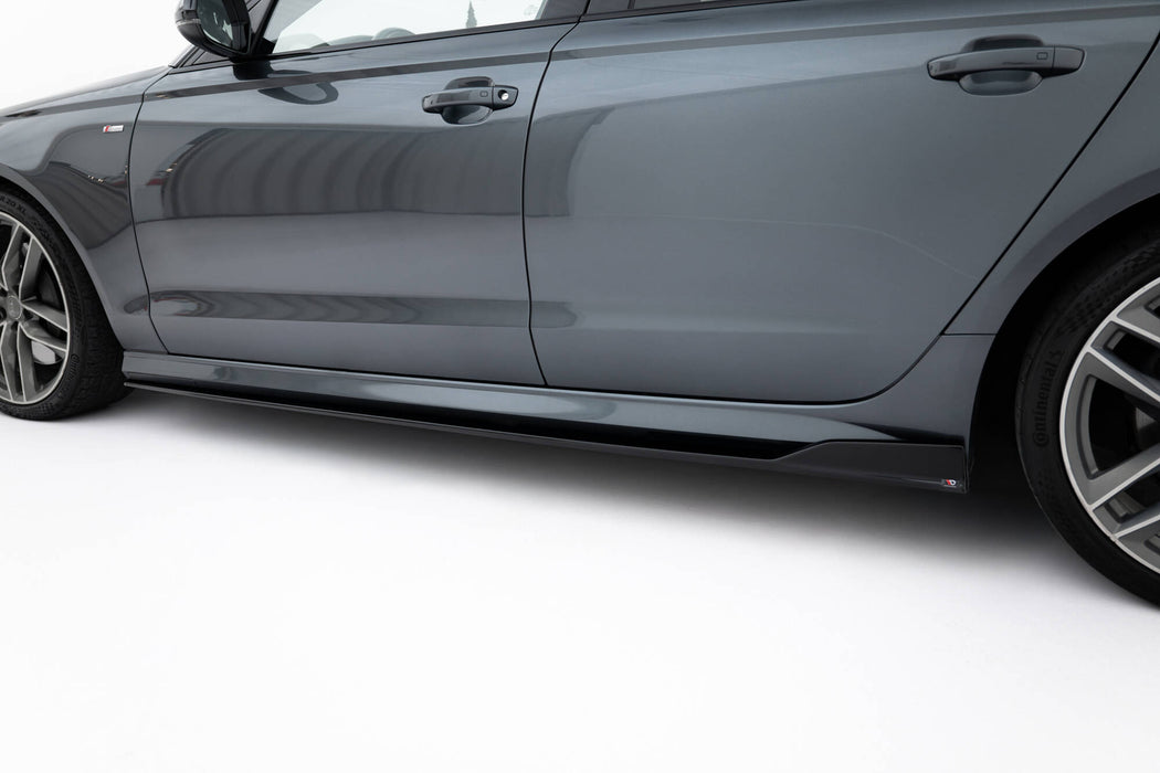 Maxton Design Side Skirts Diffusers V.2 Audi A6 / A6 C7 S-line/ S6 C7 Facelift