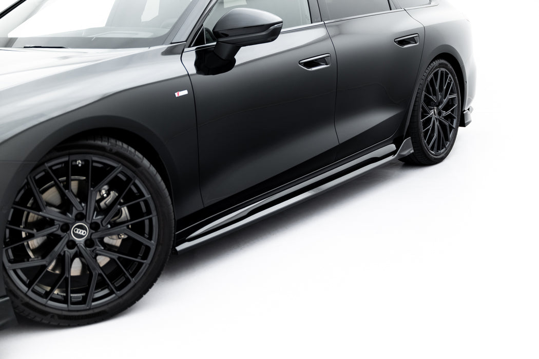 Side Skirts Diffusers V.2 Audi A6 S-Line C9