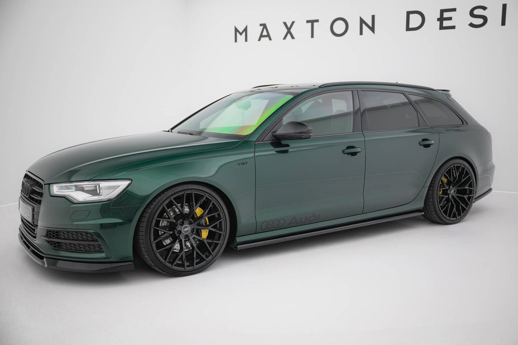 Maxton Design Side Skirts Diffusers V.2 Audi A6 S-line / S6 C7