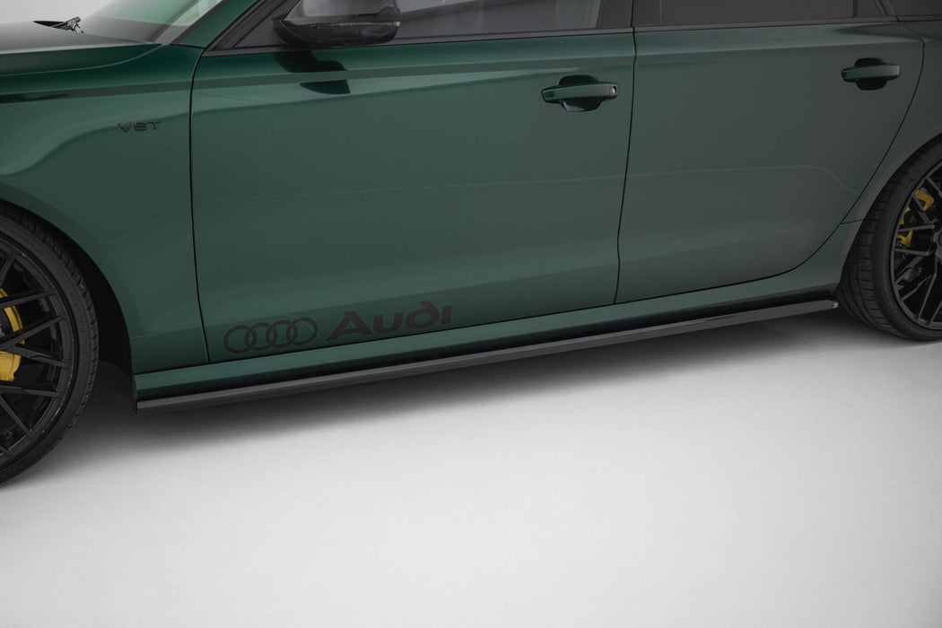 Maxton Design Side Skirts Diffusers V.2 Audi A6 S-line / S6 C7