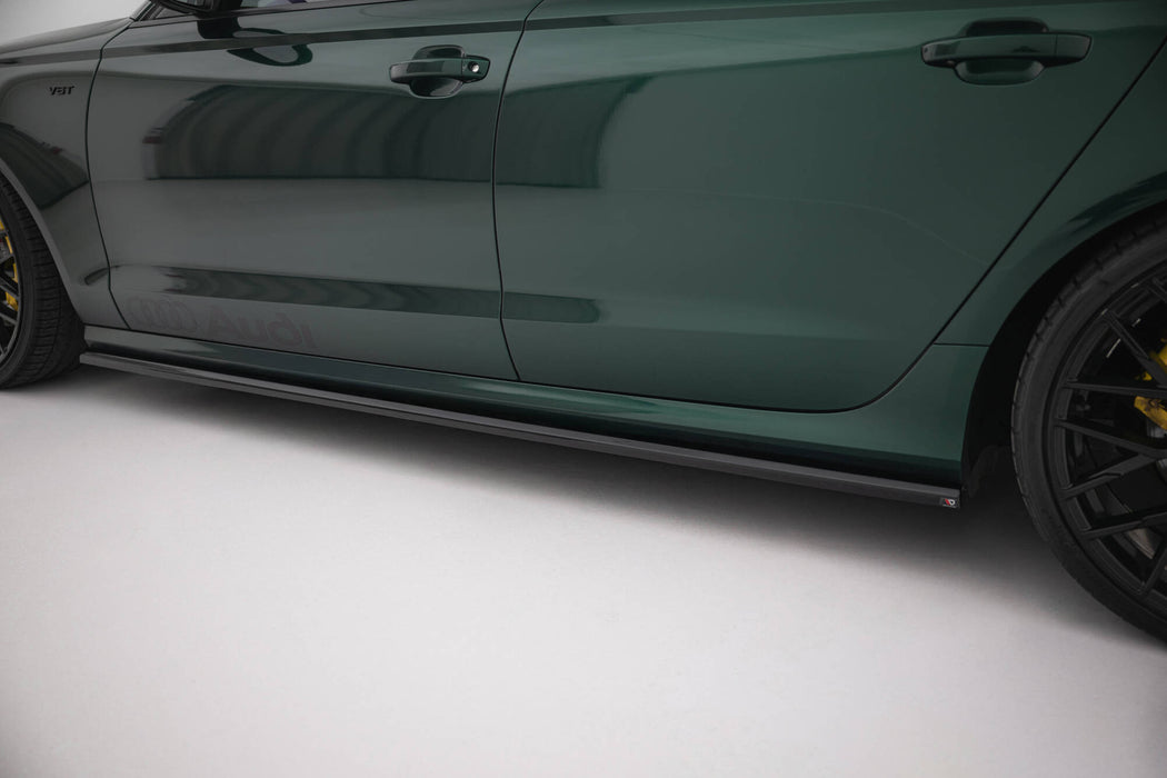 Maxton Design Side Skirts Diffusers V.2 Audi A6 S-line / S6 C7