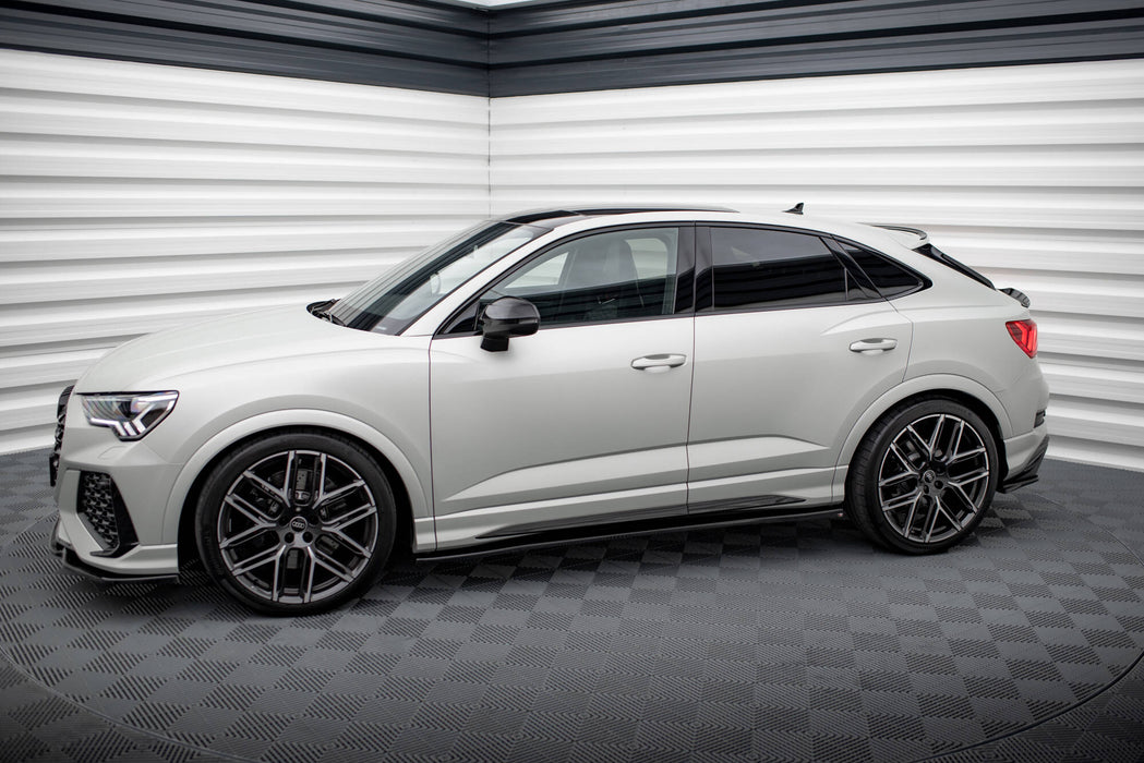 Maxton Design Side Skirts Diffusers V.2 Audi Q3 S-Line / RSQ3 F3