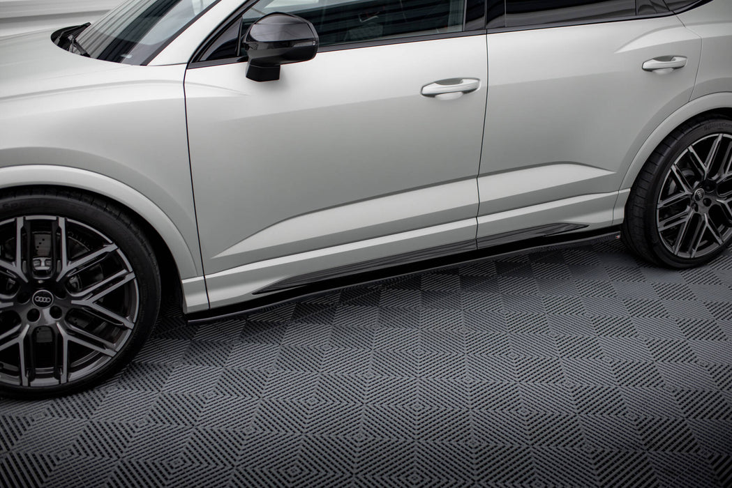 Maxton Design Side Skirts Diffusers V.2 Audi Q3 S-Line / RSQ3 F3