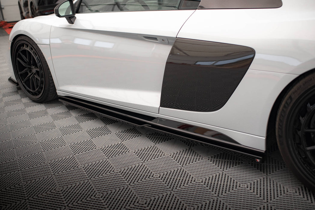 Maxton Design Side Skirts Diffusers V.2 Audi R8 Mk2 Facelift