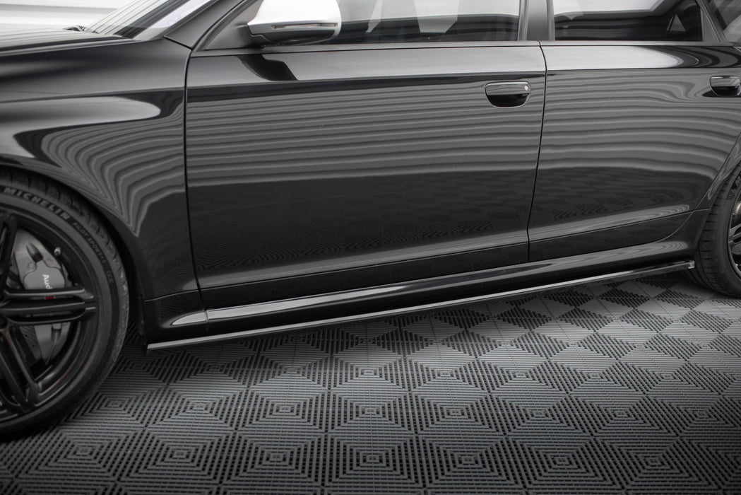 Maxton Design Side Skirts Diffusers V.2 Audi RS6 Avant C6