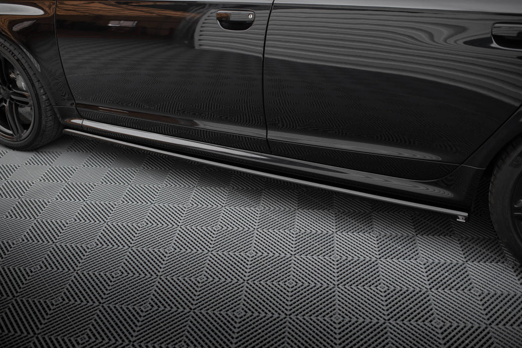 Maxton Design Side Skirts Diffusers V.2 Audi RS6 Avant C6