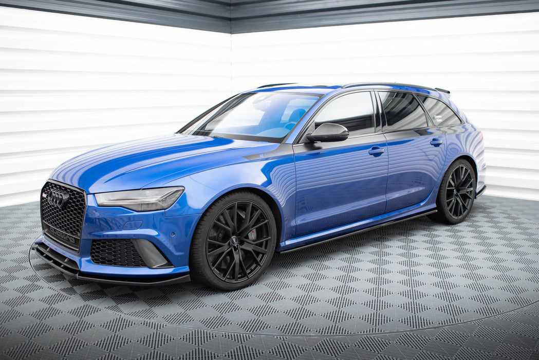 Maxton Design Side Skirts Diffusers V.2 Audi RS6 C7 / C7 Facelift
