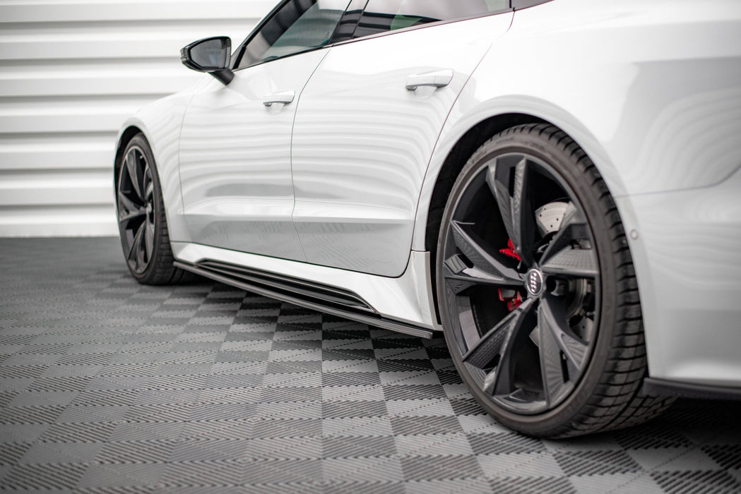 Maxton Design Side Skirts Diffusers V.2 Audi RS6 / RS7 C8