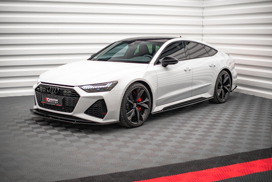 Maxton Design Side Skirts Diffusers V.2 Audi RS6 / RS7 C8