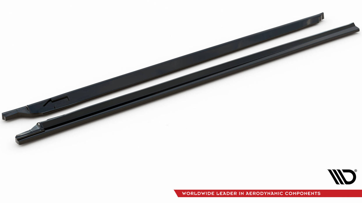 Maxton Design Side Skirts Diffusers V.2 Audi SQ7 / Q7 S-Line Mk2