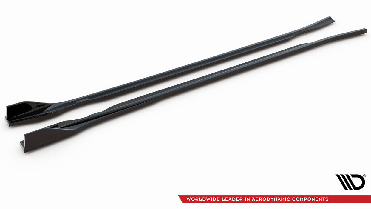 Maxton Design Side Skirts Diffusers V.2 Audi e-Tron GT / RS GT Mk1