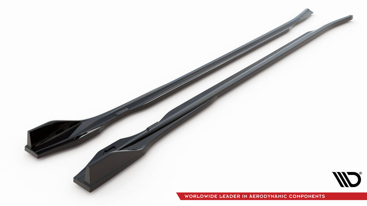 Maxton Design Side Skirts Diffusers V.2 Audi e-Tron GT / RS GT Mk1