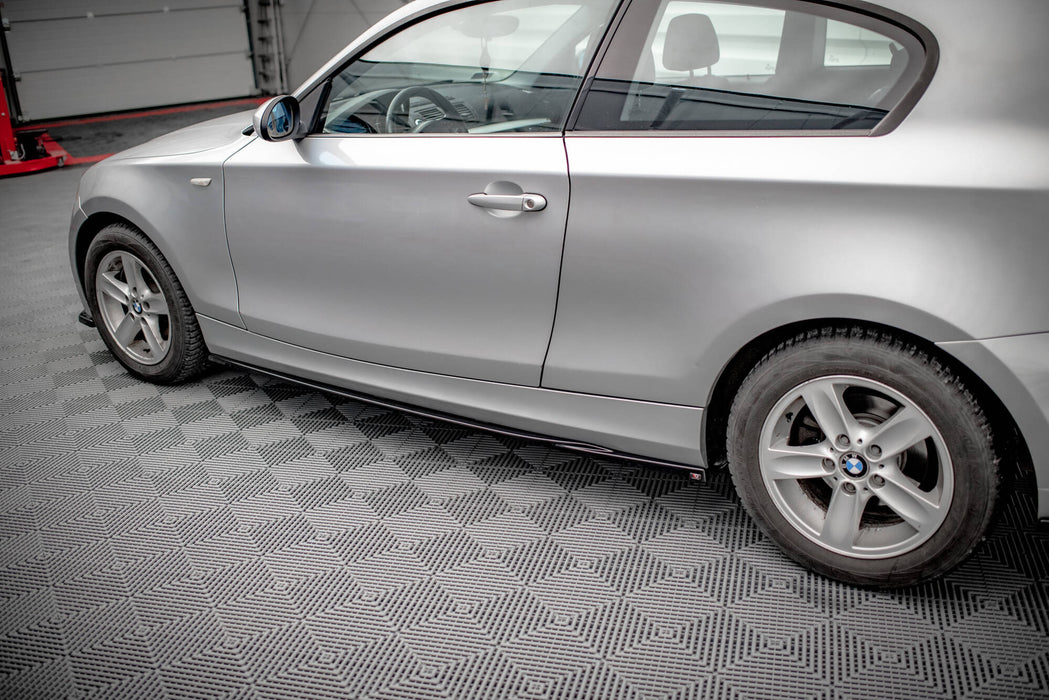 Maxton Design Side Skirts Diffusers V.2 BMW 1 E81 Facelift