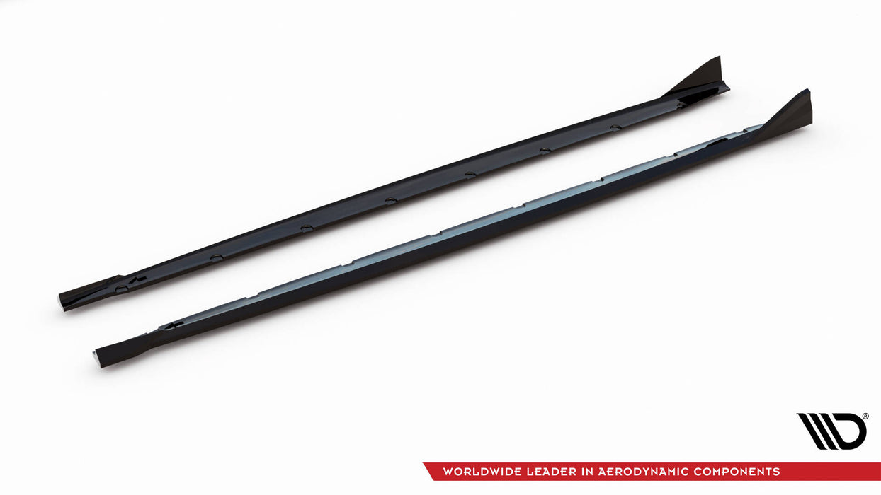 Maxton Design Side Skirts Diffusers V.2 BMW 1 M-Pack F70