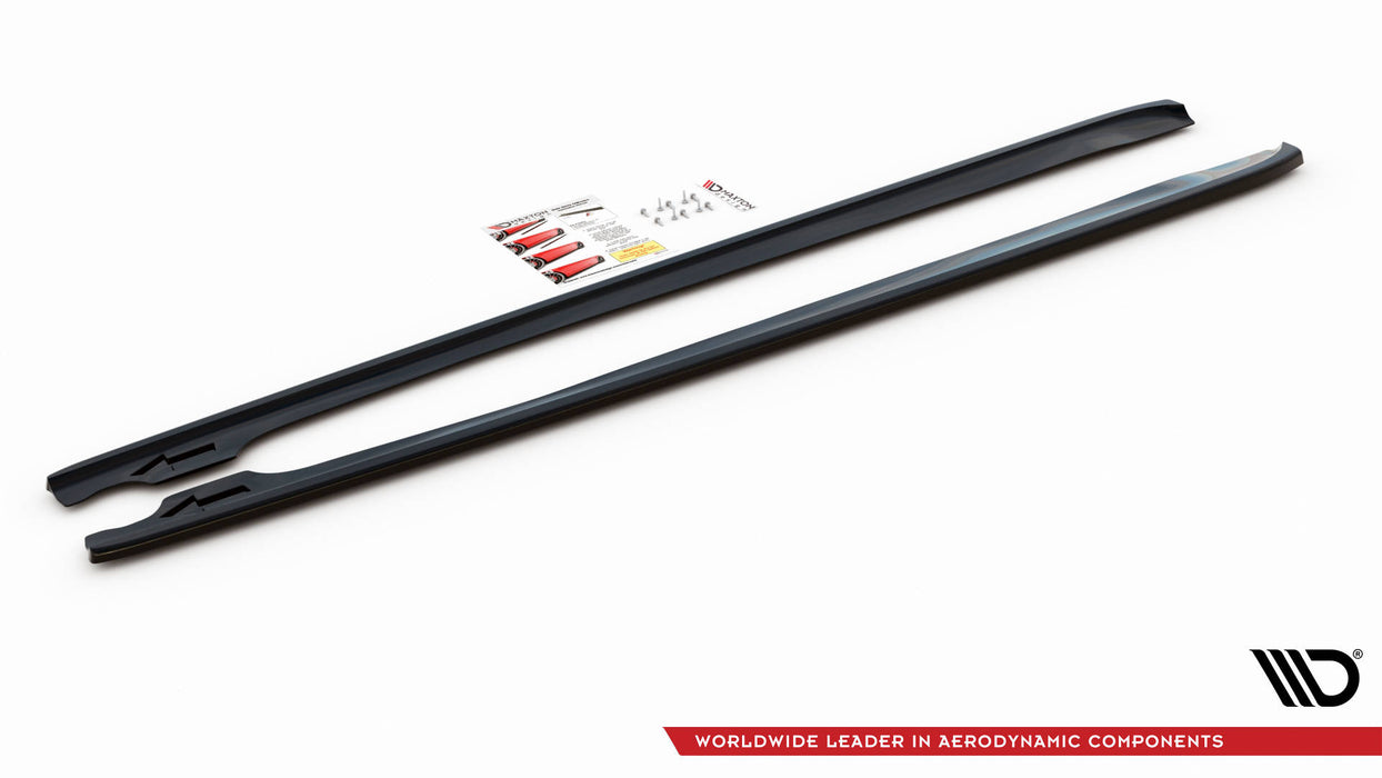 Maxton Design Side Skirts Diffusers V.2 BMW 3 Coupe M-Pack E46