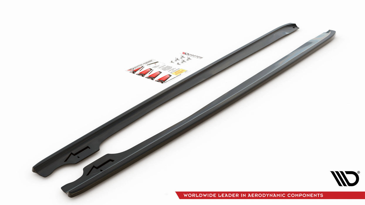 Maxton Design Side Skirts Diffusers V.2 BMW 3 Coupe M-Pack E46