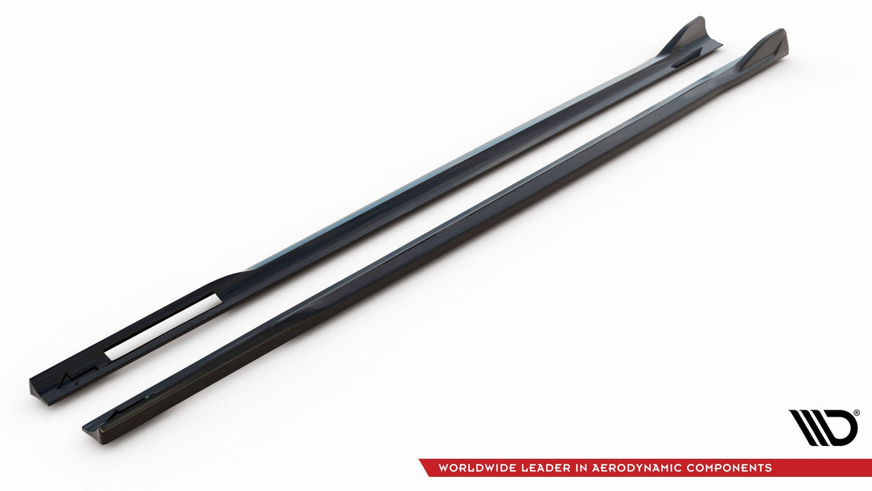 Maxton Design Side Skirts Diffusers V.2 BMW 4 M-Pack / M440i G22 / G23 / G22 Facelift / G23 Facelift