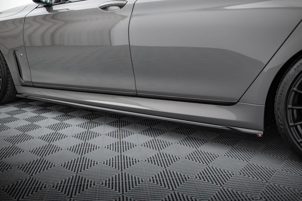 Maxton Design Side Skirts Diffusers V.2 BMW 7 M-Pack G11