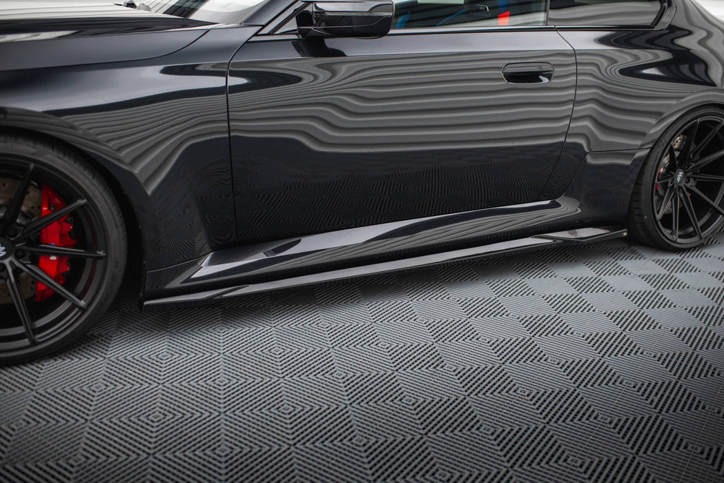 Maxton Design Side Skirts Diffusers V.2 BMW M2 G87