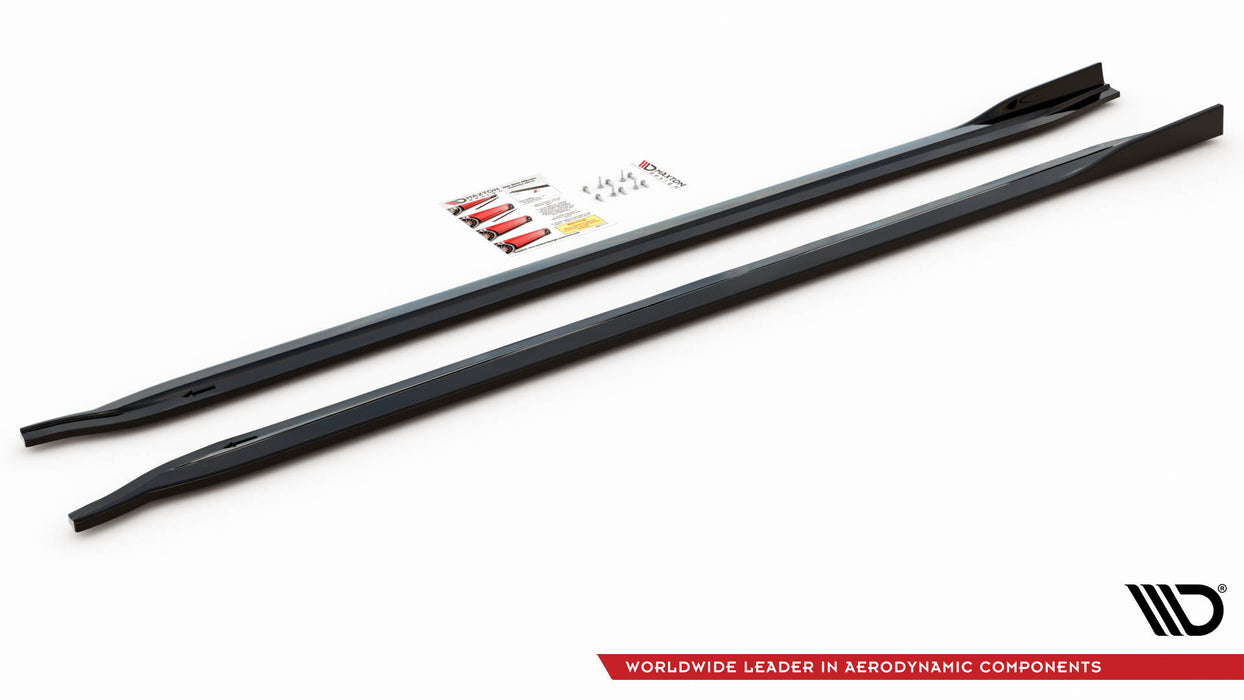 Maxton Design Side Skirts Diffusers V.2 BMW M3 Sedan / Touring G80 / G81