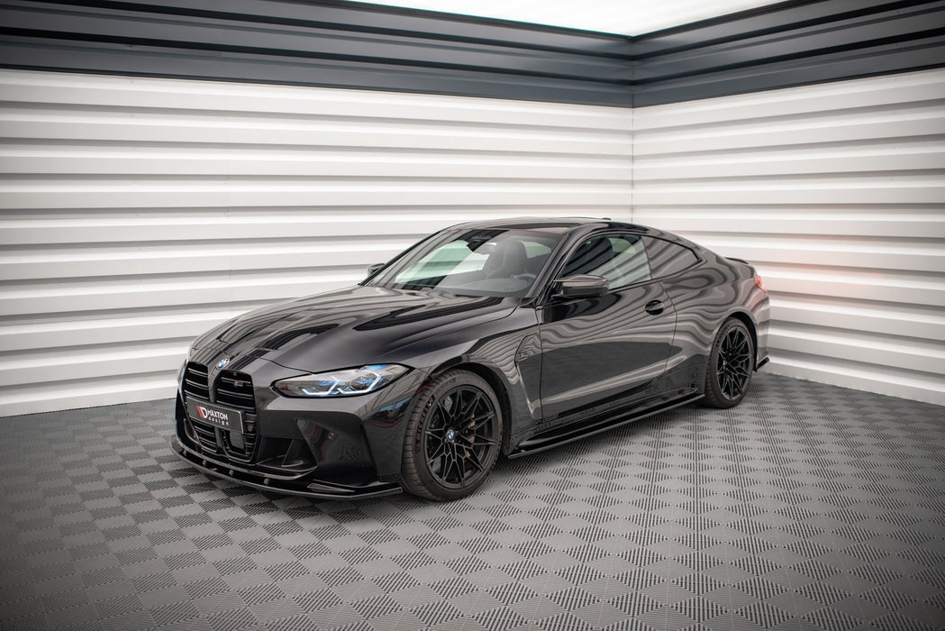 Maxton Design Side Skirts Diffusers V.2 BMW M4 G82 / G82 Facelift