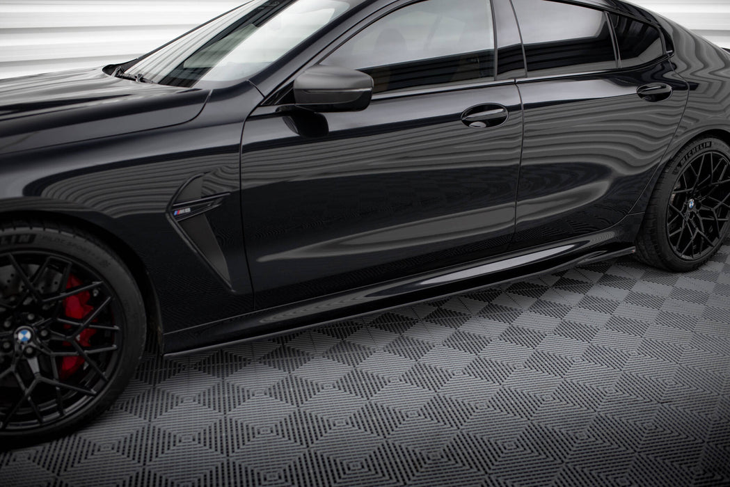 Maxton Design Side Skirts Diffusers V.2 BMW M8 Gran Coupe F93 / 8 Gran Coupe M-Pack G16