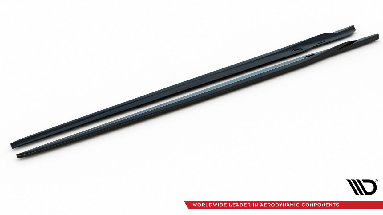 Maxton Design Side Skirts Diffusers V.2 BMW M8 Gran Coupe F93 / 8 Gran Coupe M-Pack G16
