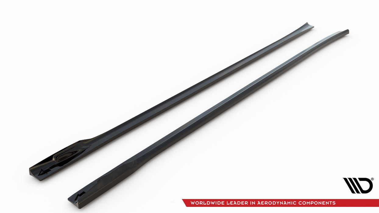 Maxton Design Side Skirts Diffusers V.2  BMW X3 M40d / M40i / M-Pack G01