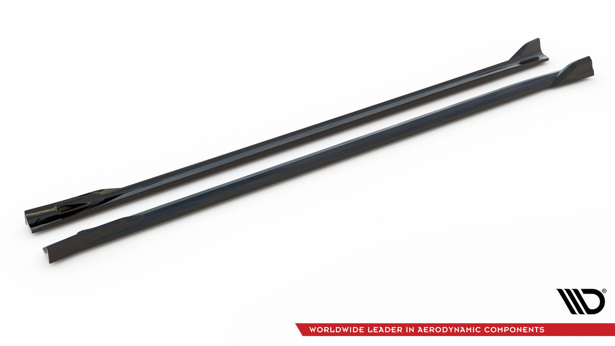 Maxton Design Side Skirts Diffusers V.2 BMW X4 M-Pack G02