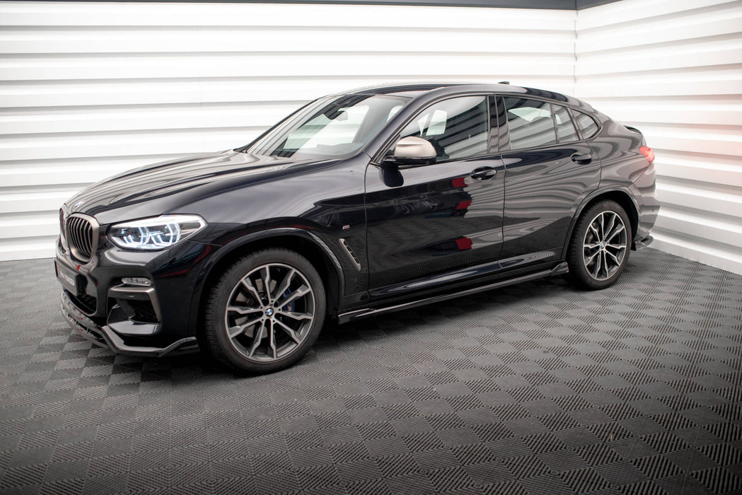 Maxton Design Side Skirts Diffusers V.2 BMW X4 M-Pack G02