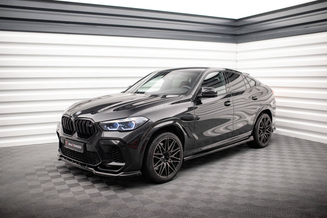 Maxton Design Side Skirts Diffusers V.2 BMW X6 M F96 / X6 M-Pack G06