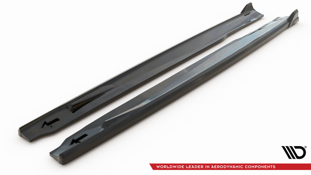 Maxton Design Side Skirts Diffusers V.2 BMW X6 M F96 / X6 M-Pack G06