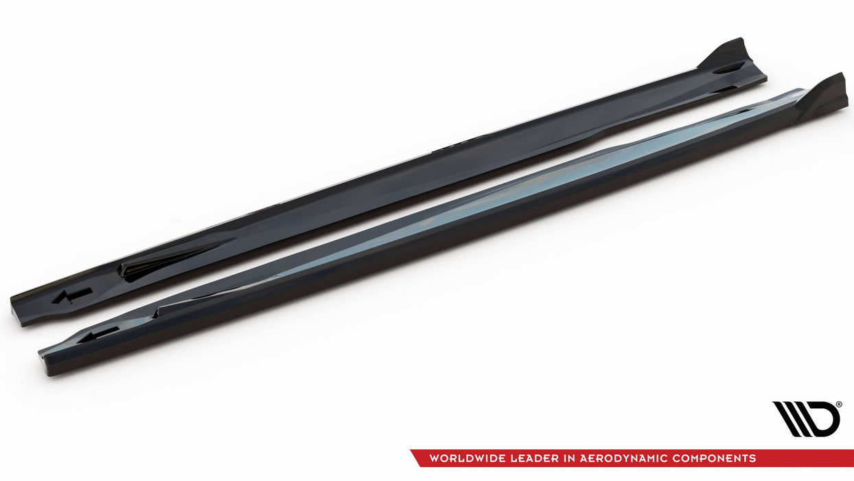 Maxton Design Side Skirts Diffusers V.2 BMW X6 M F96 / X6 M-Pack G06