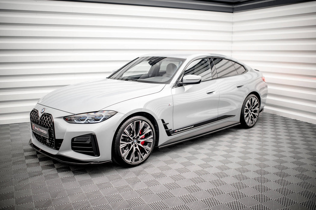 Maxton Design Side Skirts Diffusers V.2 BMW i4 M-Pack G26