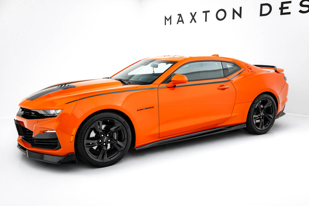 Maxton Design Side Skirts Diffusers V.2 Chevrolet Camaro SS Mk6 Facelift