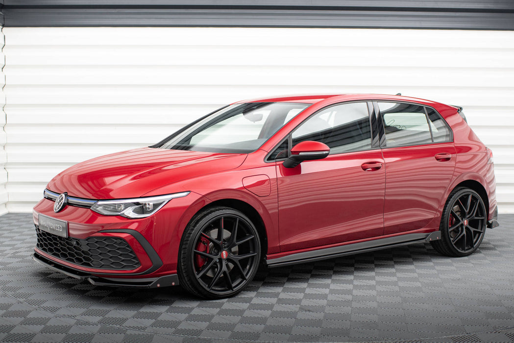 Maxton Design Side Skirts Diffusers V.2 + Flaps Volkswagen Golf GTI / GTE / GTI Clubsport / GTD / R-Line Mk8