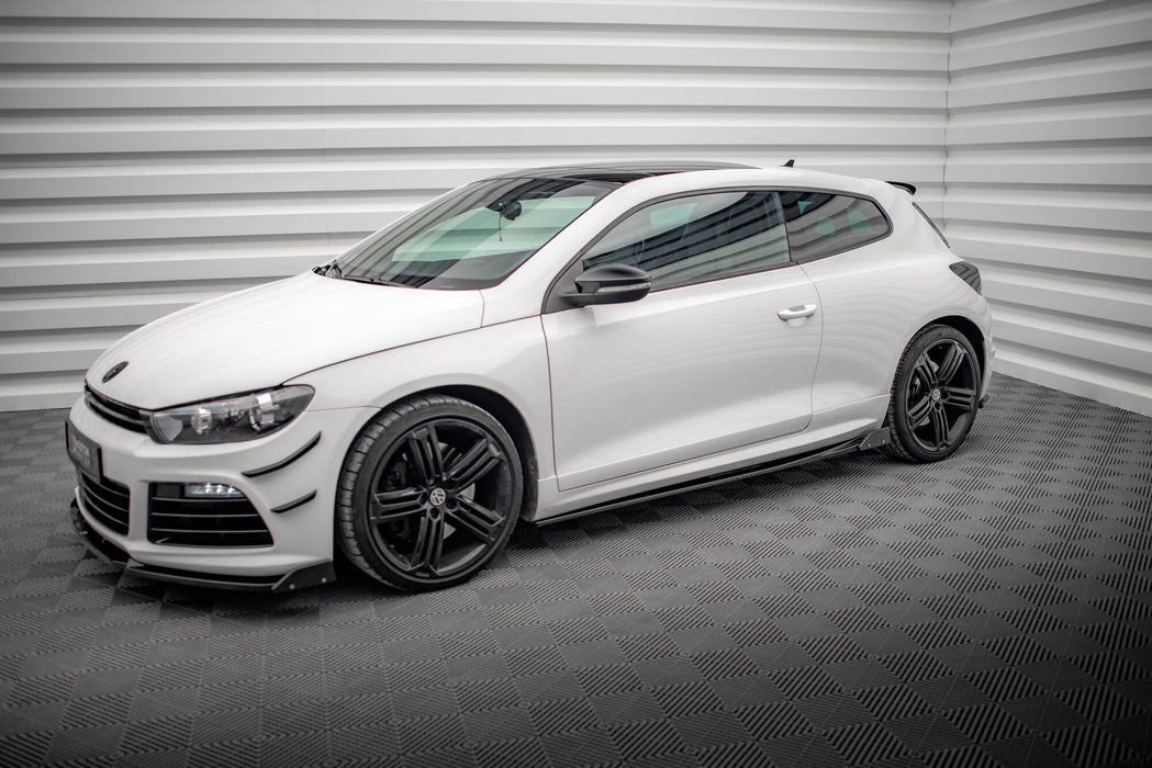 Maxton Design Side Skirts Diffusers V.2 + Flaps Volkswagen Scirocco R Mk3