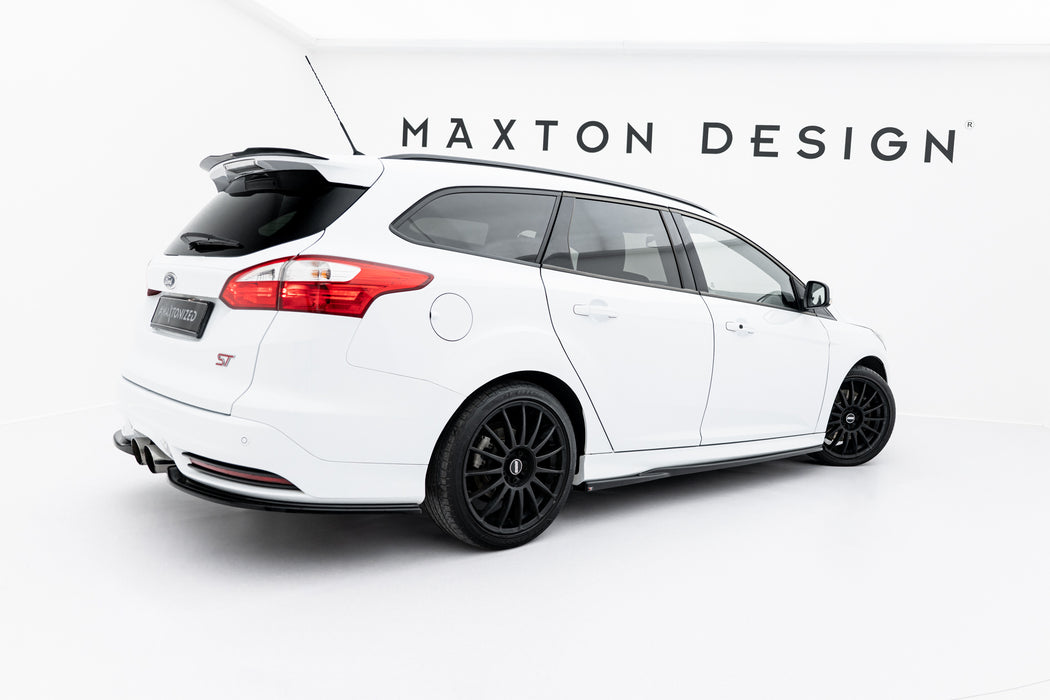 Maxton Design Side Skirts Diffusers V.2 Ford Focus ST Mk3