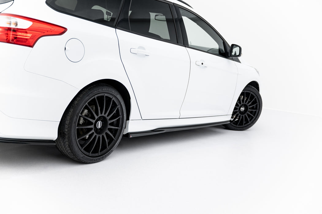Maxton Design Side Skirts Diffusers V.2 Ford Focus ST Mk3