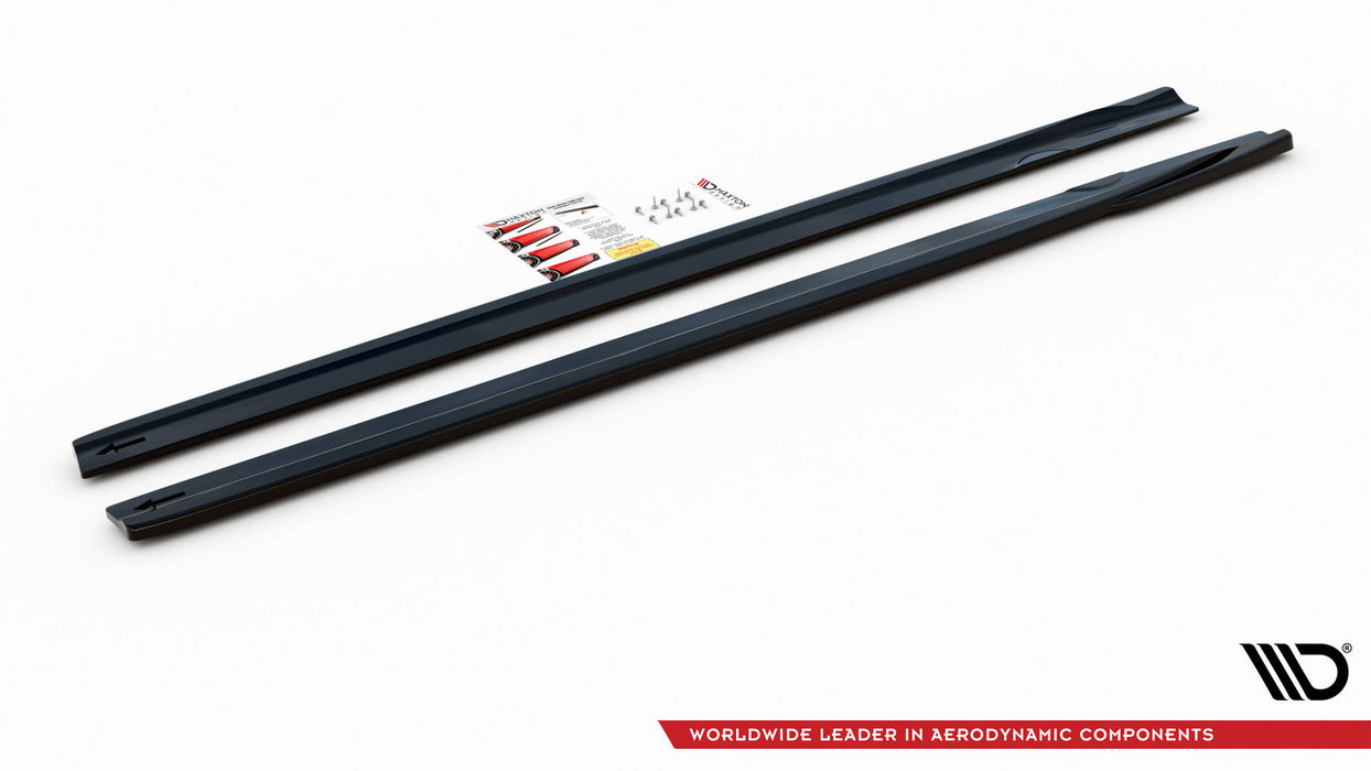 Maxton Design Side Skirts Diffusers V.2  Mercedes A35 AMG / AMG-Line W177
