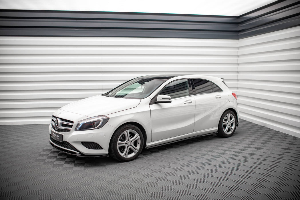 Maxton Design Side Skirts Diffusers V.2 Mercedes-Benz A W176