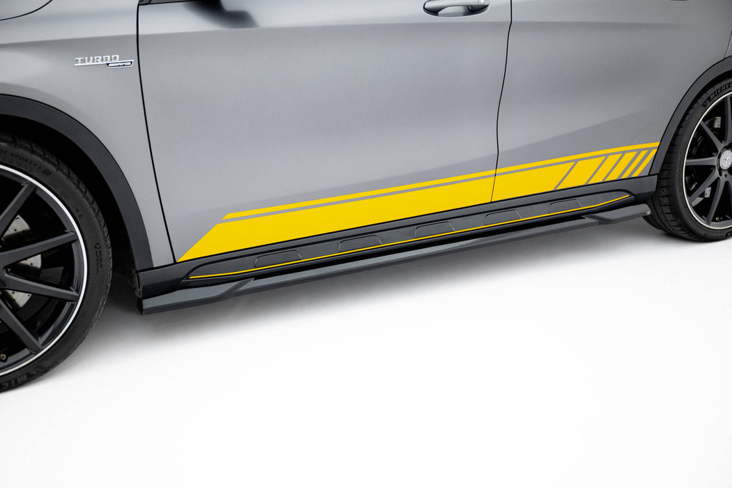 Maxton Design Side Skirts Diffusers V.2 Mercedes-Benz GLA 45 AMG X156